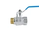 full port brass ball valve